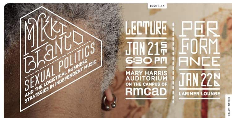 Sexual politics and the logistical business strategies in independent music lecture poster