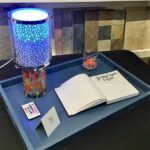 gummy bear crayons and lamp