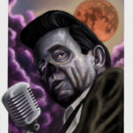 Zombie imagining of Johnny Cash
