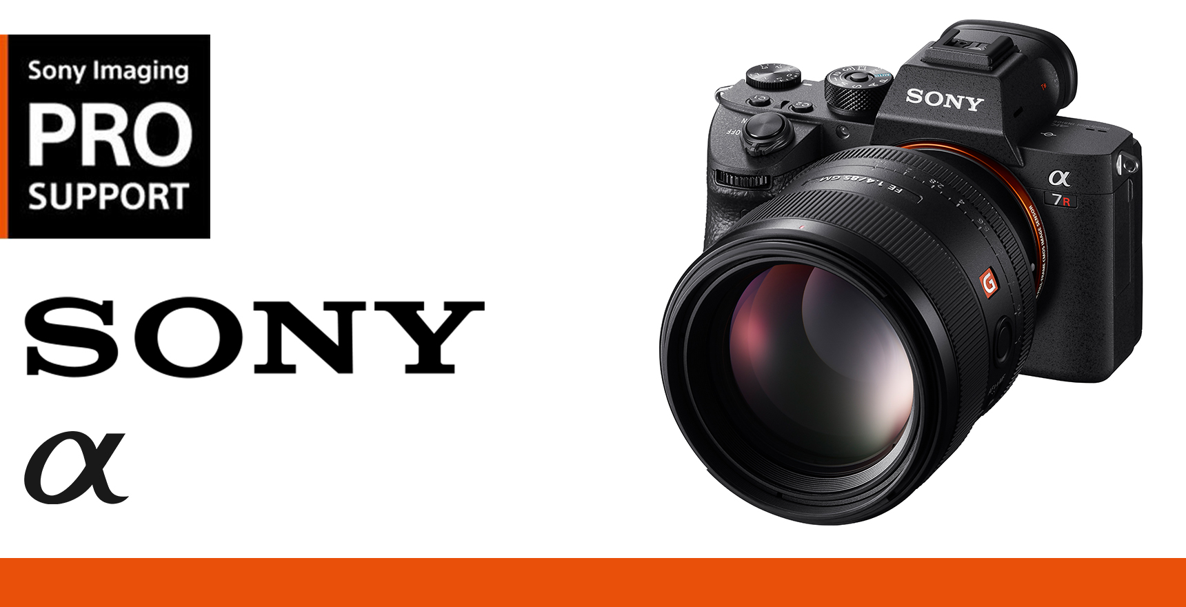 Sony camera pro support graphic