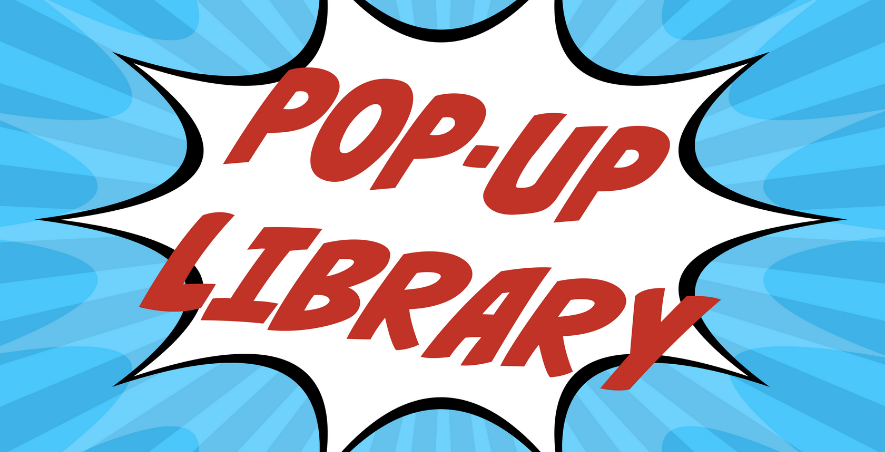 pop up library graphic
