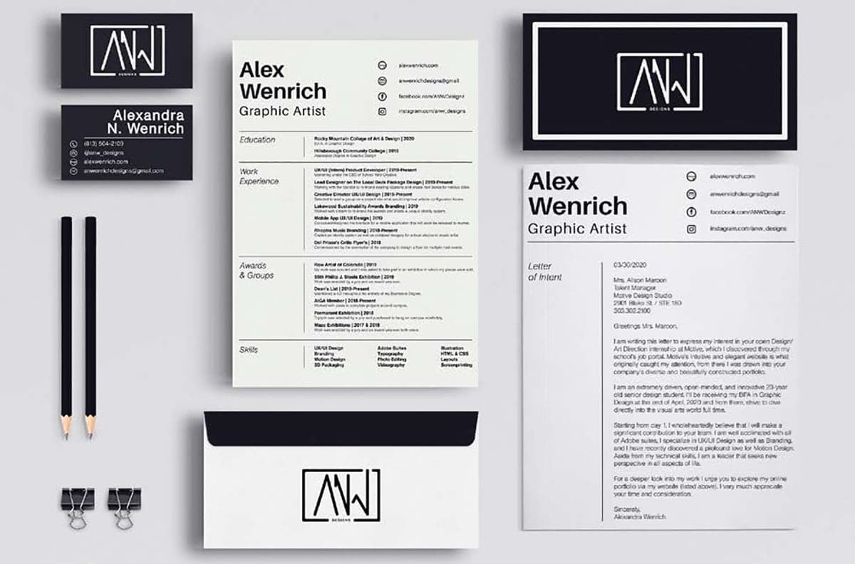 Brand identity mockup