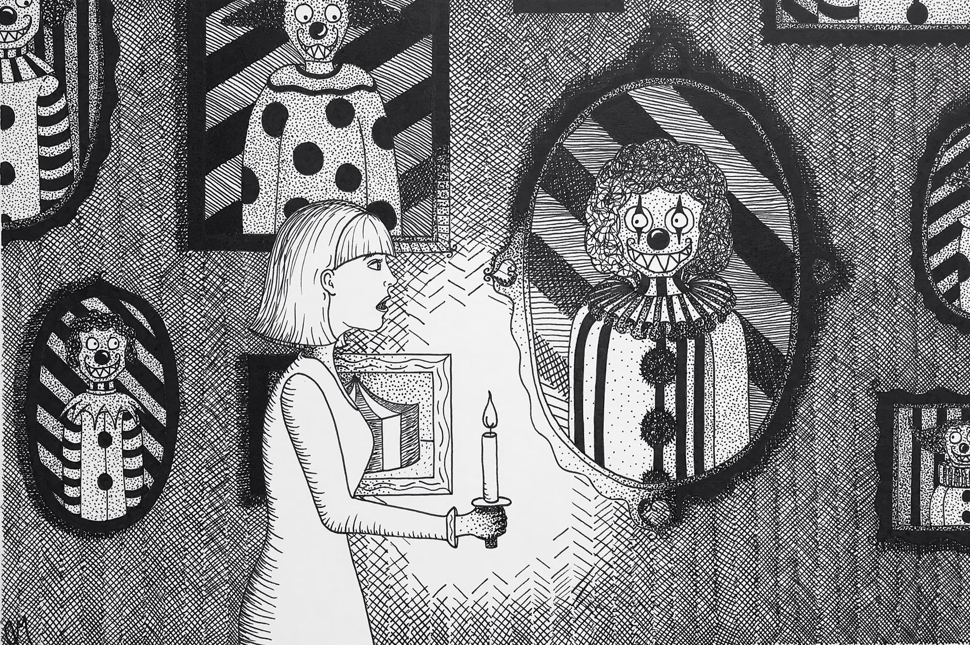 Angel Mariano art titled Caulrophobia