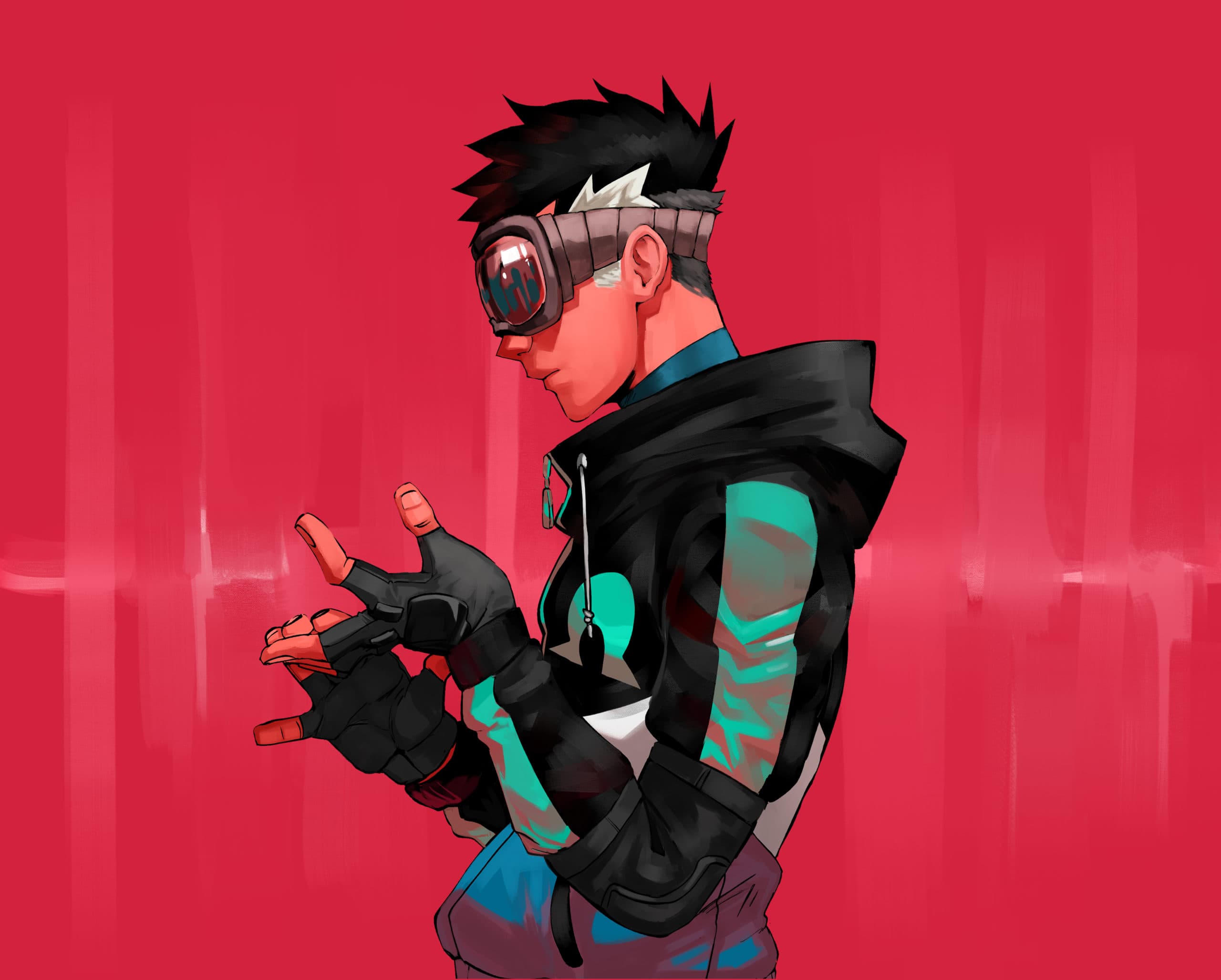 Matthew Dean art titled The Almighty Omega Man