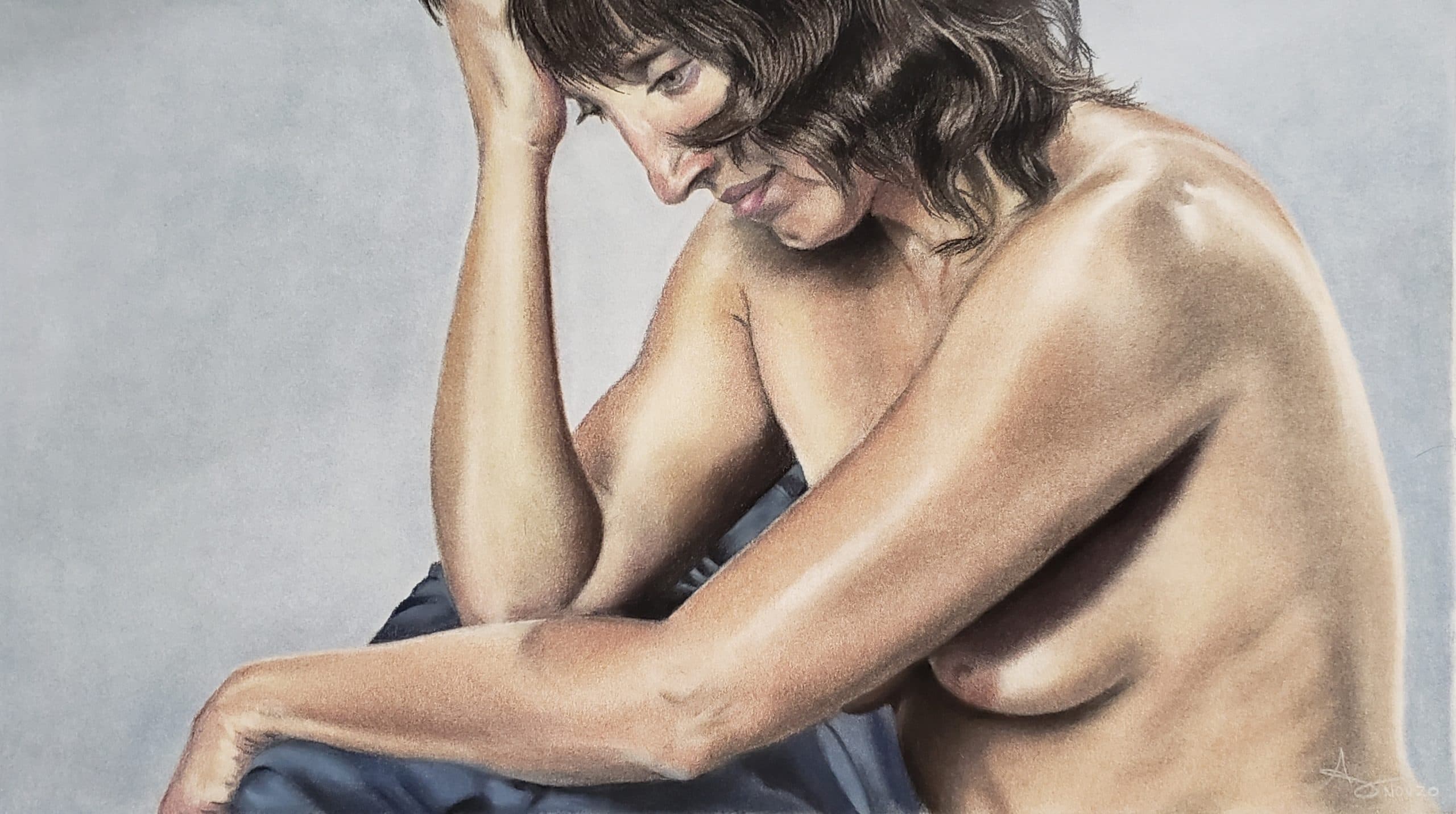 Elyse Galloway art titled Figure Flesh