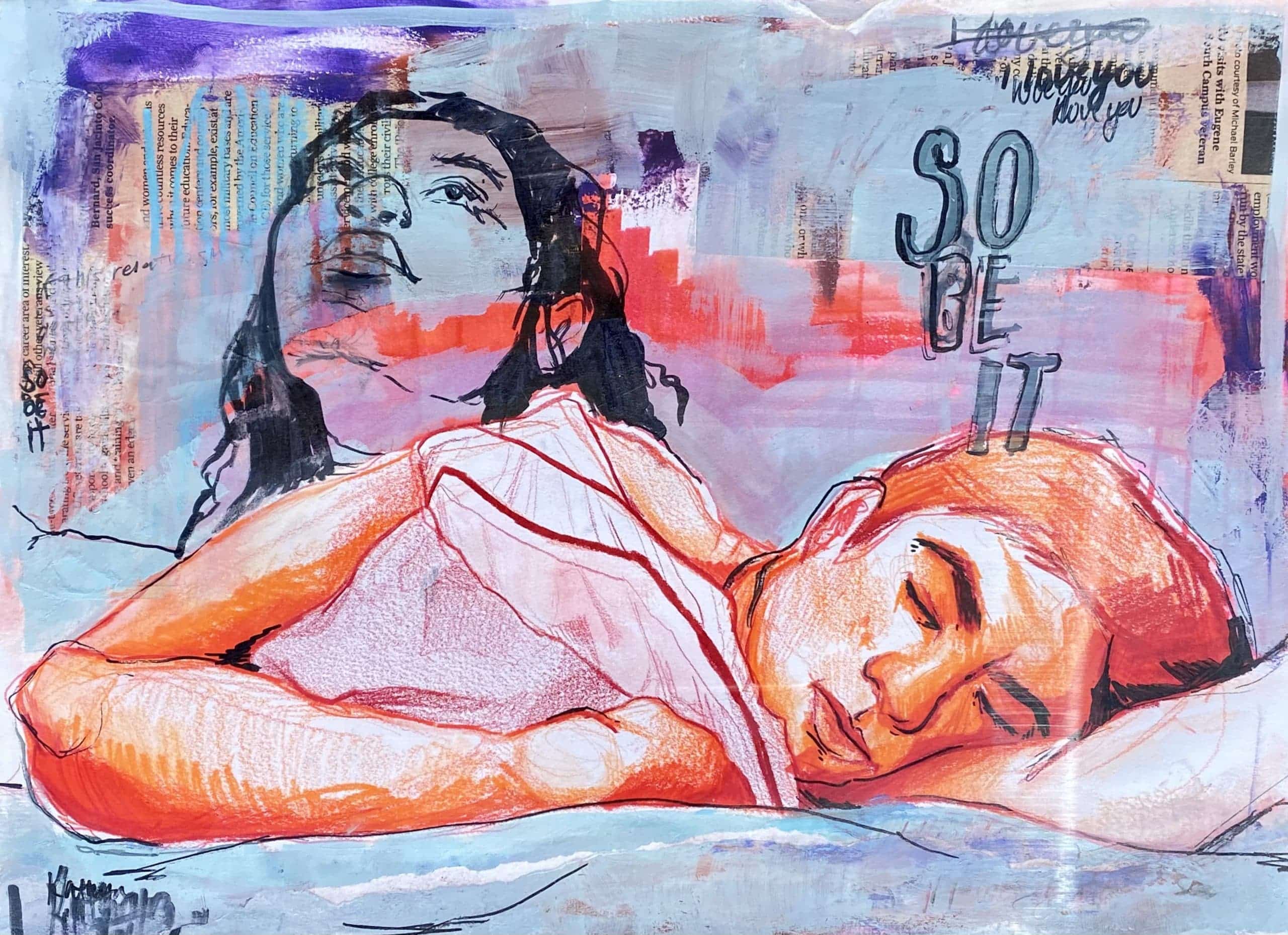 Kathryn Lloyd art titled So Be It