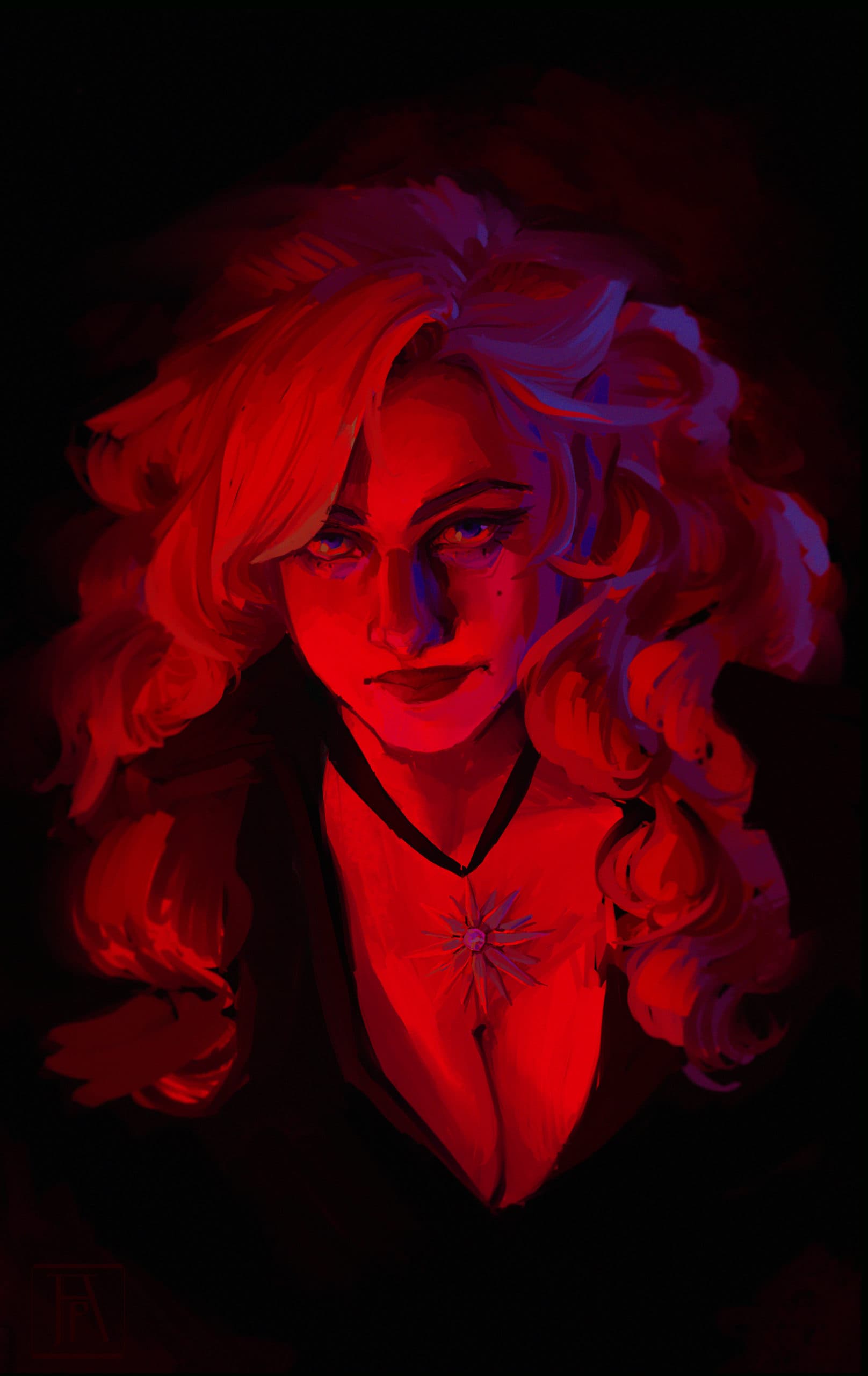 Alexandria Pohl art titled The Illumination of Perfidus