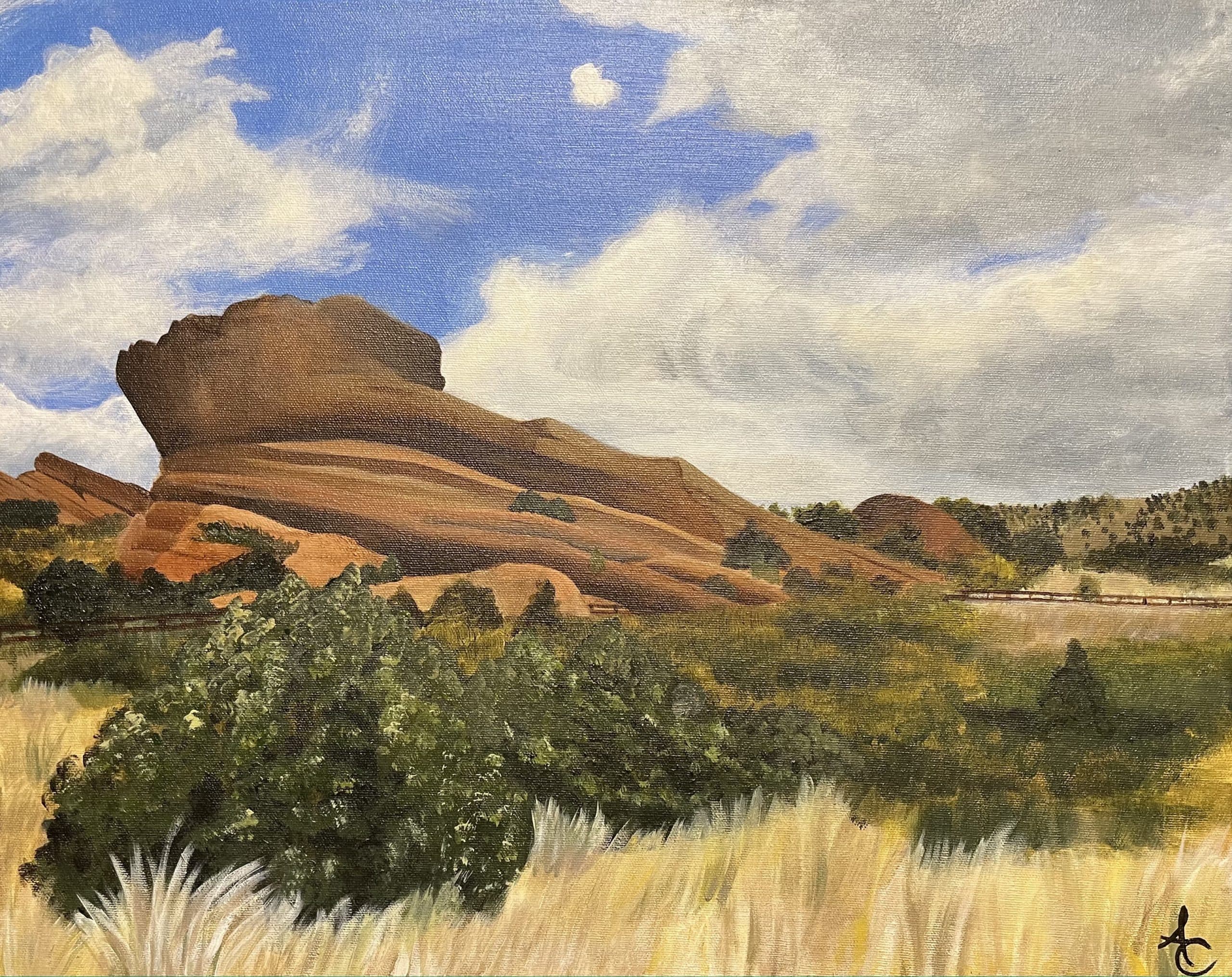 Alex Caldwell art titled Red Rocks