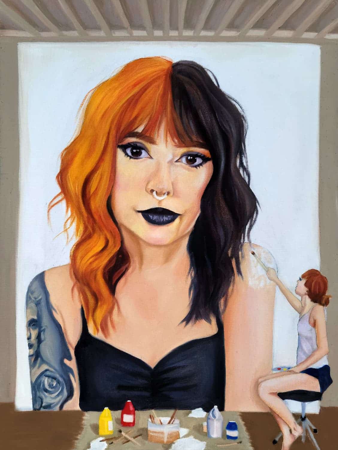 Lexi Finnegan art titled Portrait Of An Artist