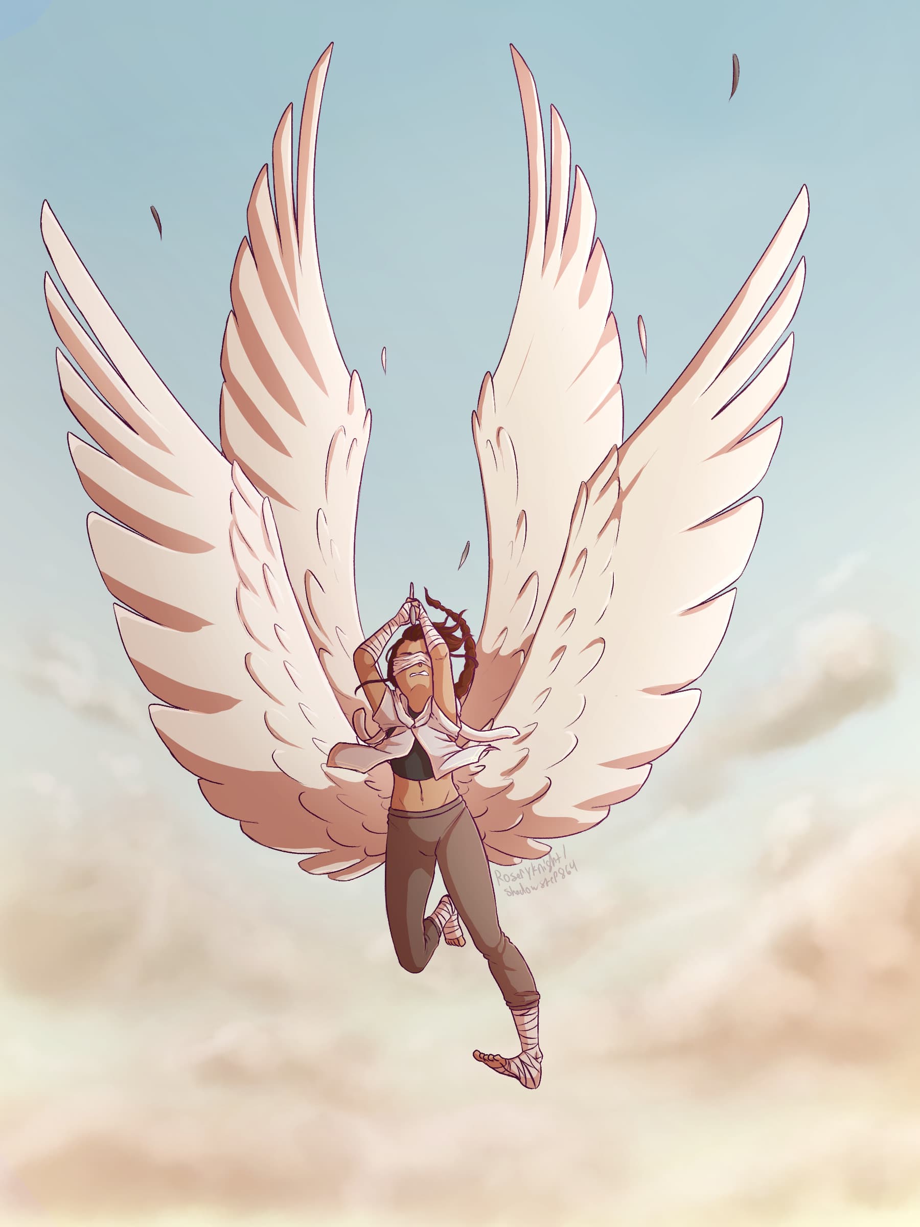 Nicole Bodine art titled Warriors Cry