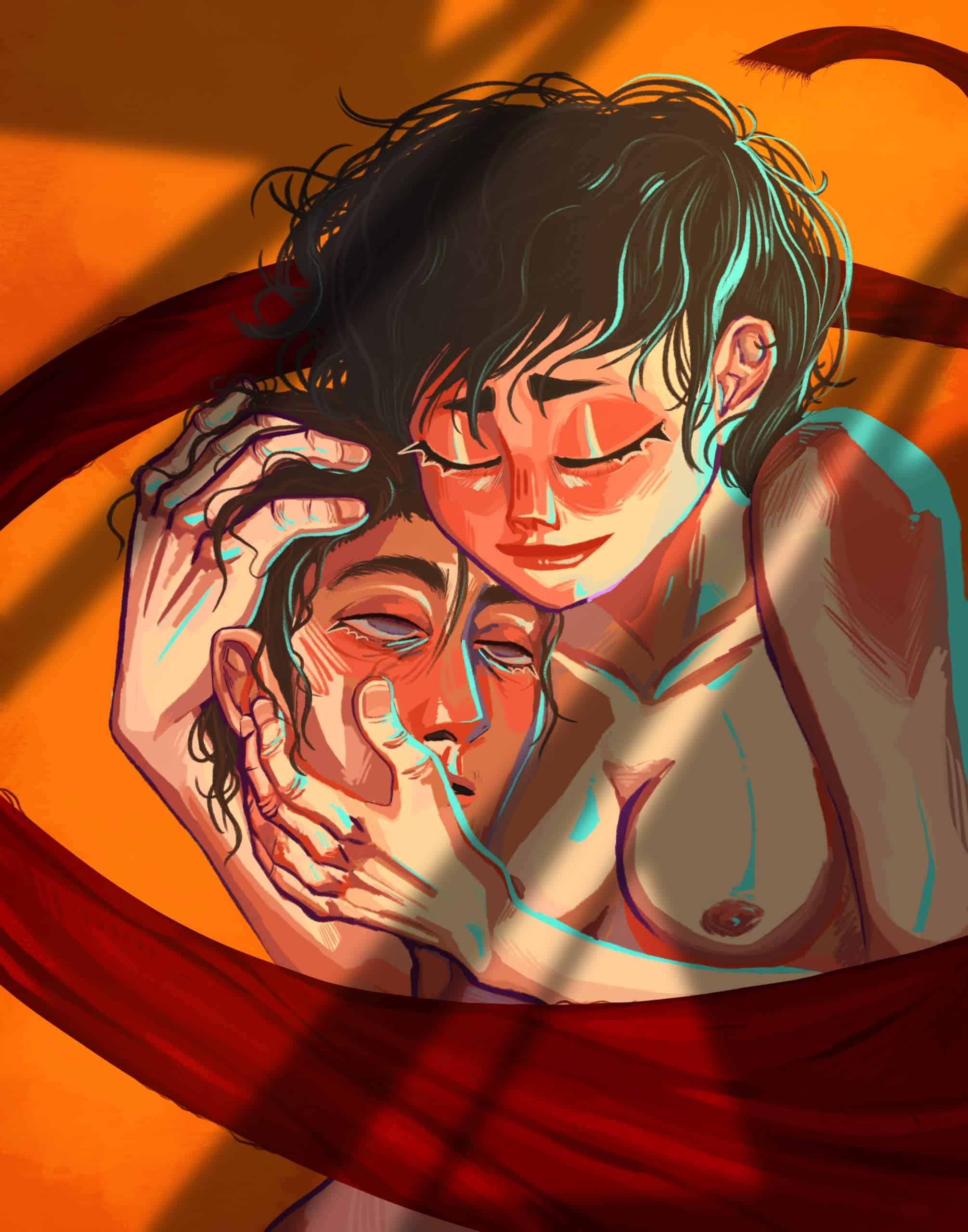 Zoe Copp art titled TOGETHER FOREVER