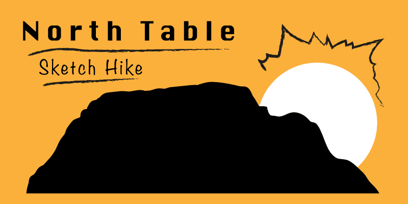 North Table Hike + Sketch