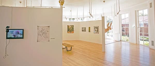 Photo of an exhibit in the Rotunda Gallery