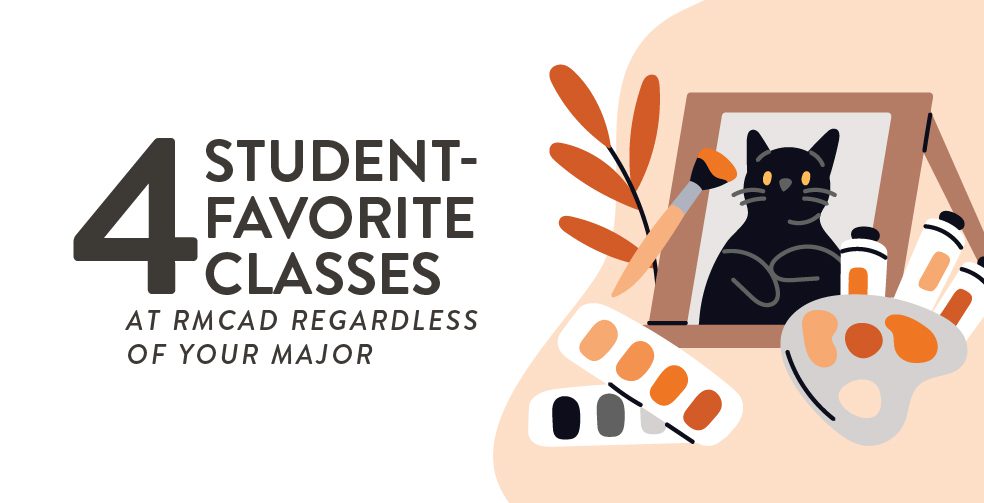 4 student-favorite classes at RMCAD regardless of your major