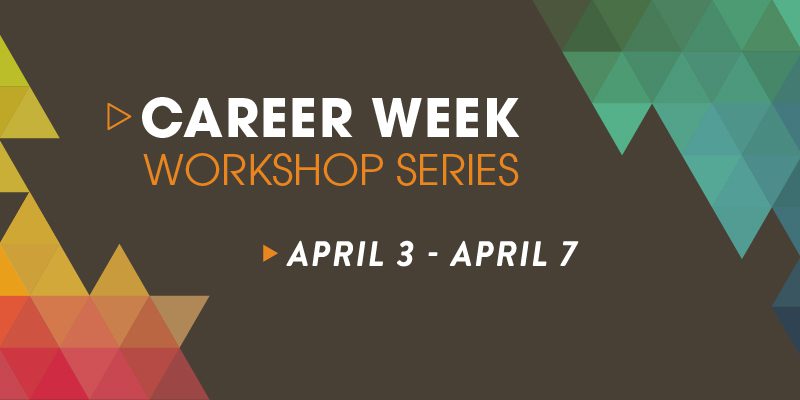 Career Week Workshop Series