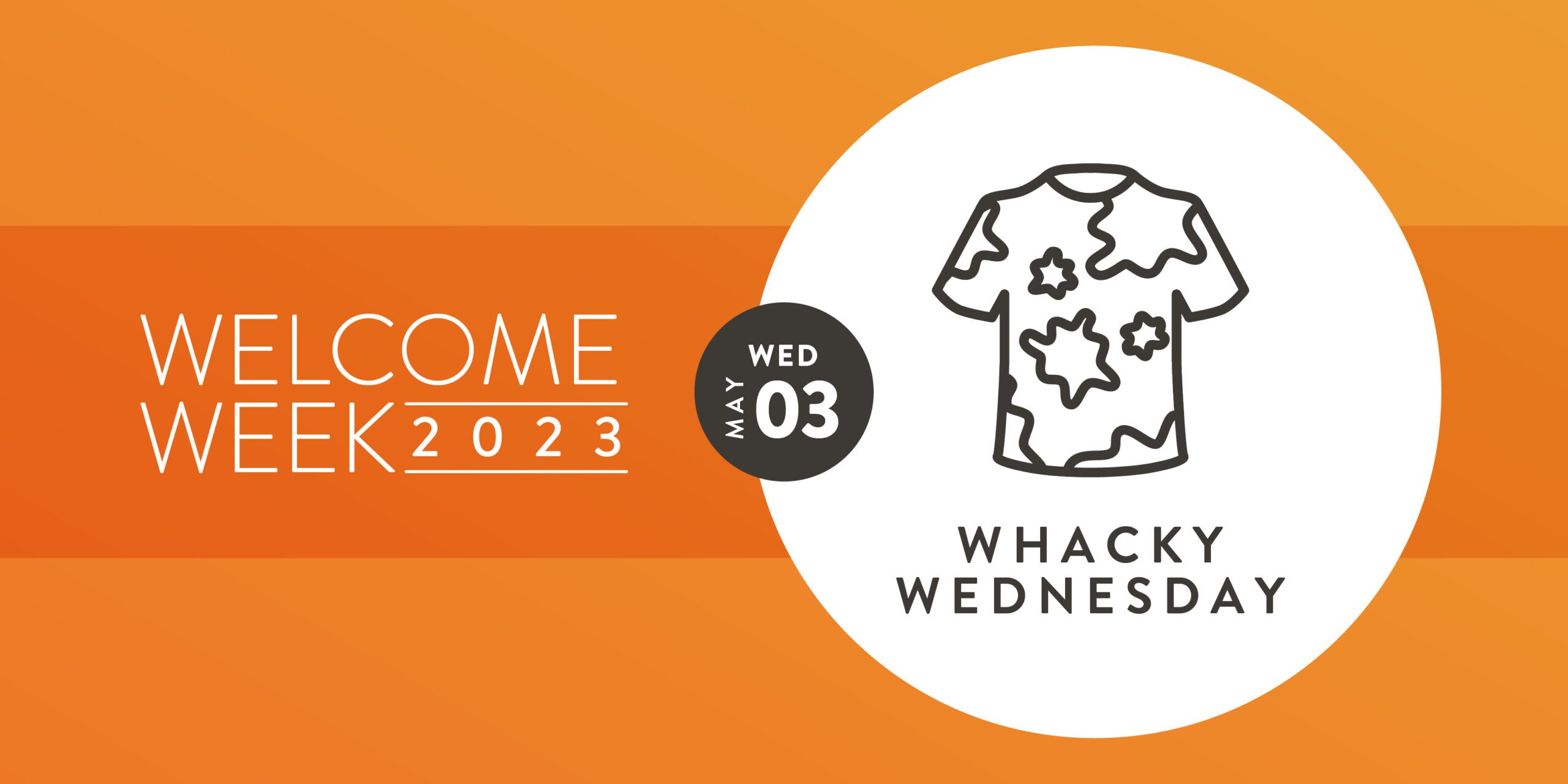 Welcome Week: Whacky Wednesday