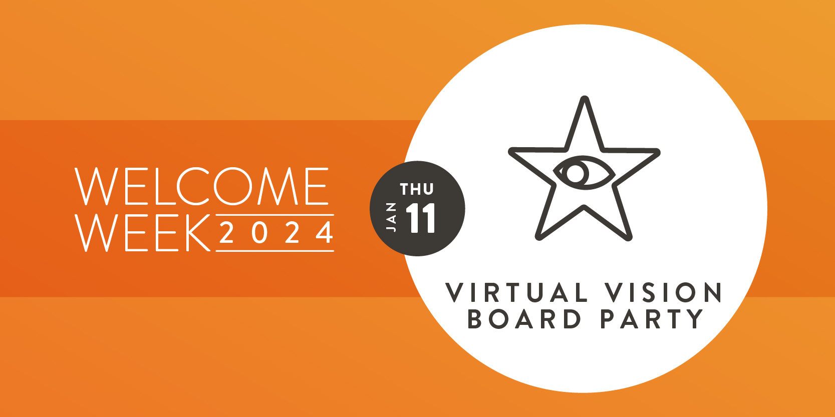 Welcome Week: Virtual Vision Board Party