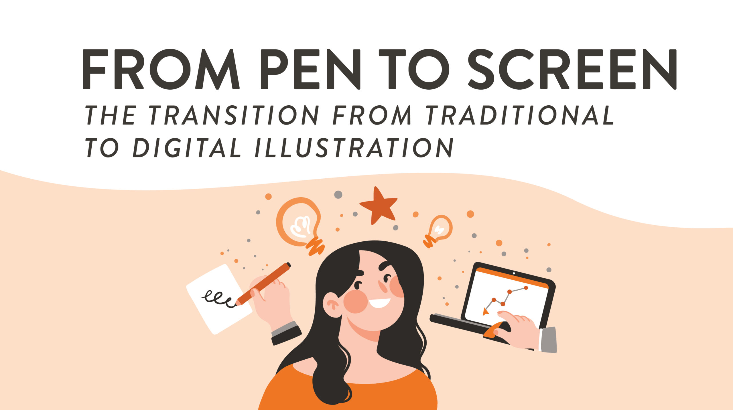 From Pen to Screen: The Transition from Traditional to Digital Illustration