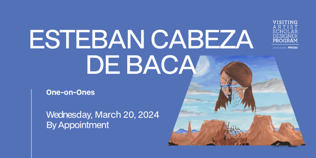 One-on-Ones with Esteban Cabeza de Baca