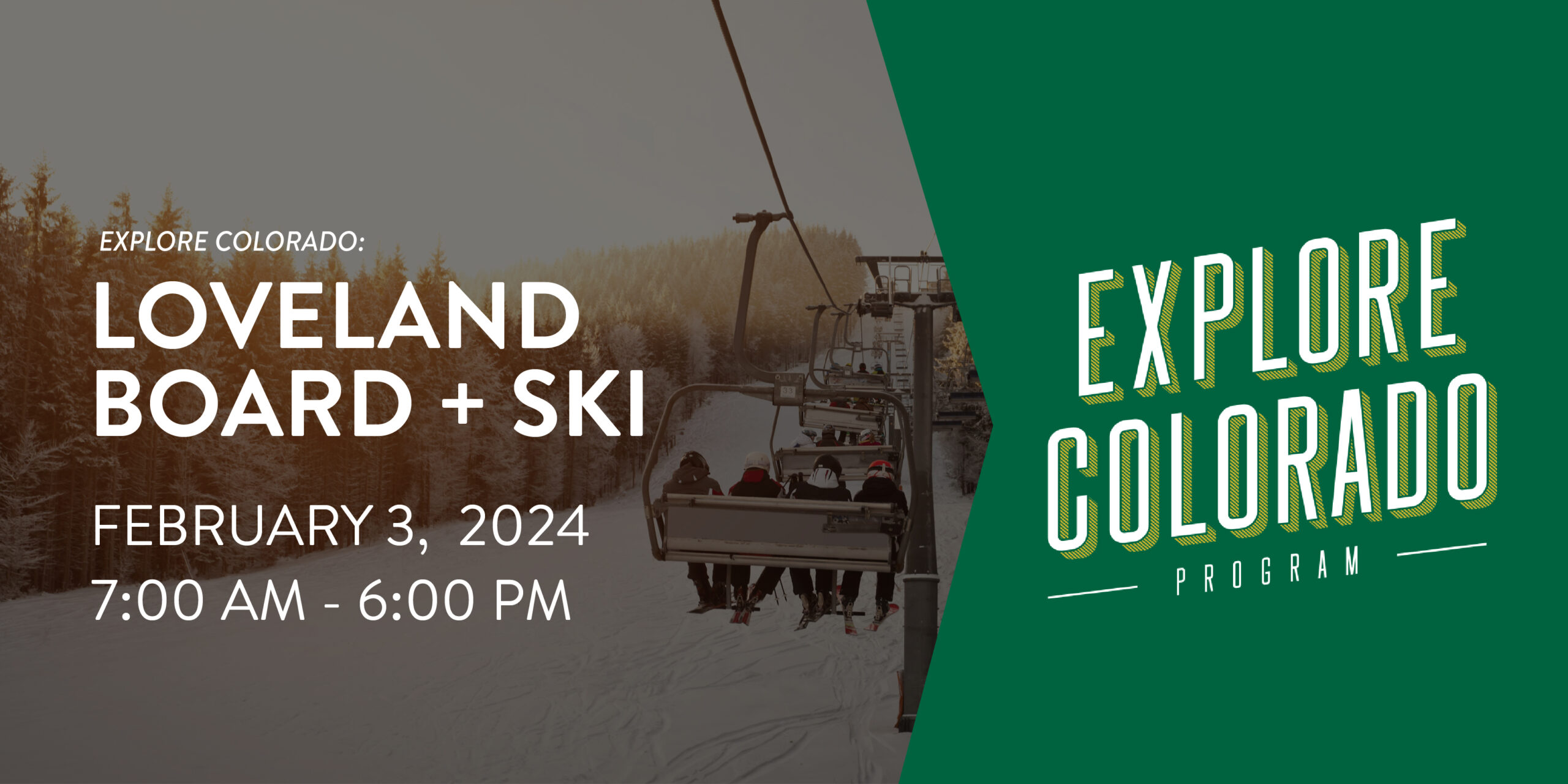 Explore Colorado: Ski + Board at Loveland Ski Area