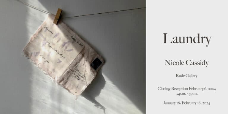 Nicole Cassidy - Laundry