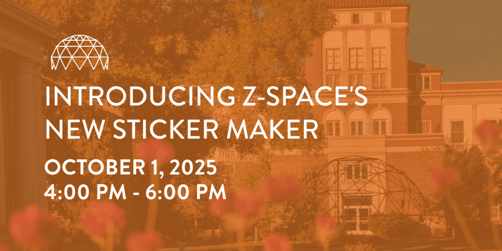 Introducing Z-Space’s new Sticker Maker! A 3D Studios Workshop