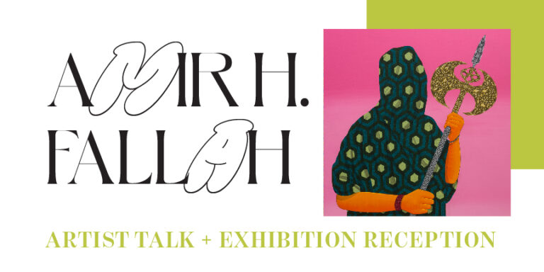 Amir H. Fallah - Artist Talk + Opening Reception