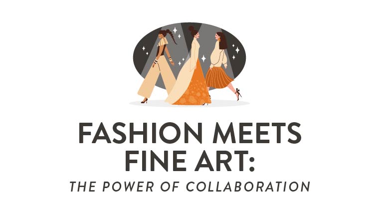 Fashion Meets Fine Art Blog Graphic