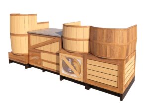 CAD drawing of check-out counter by Alyssa Sorensen for Disney.