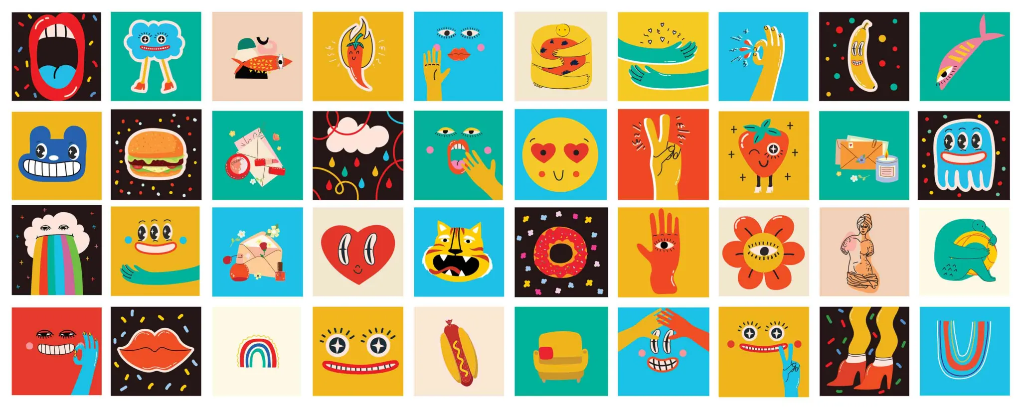 Building an Illustration System: Shapes, Strokes and Scale Rules